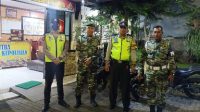 Gabungan TNI-Polri Gelar Patroli Jaga Sitkamtibmas