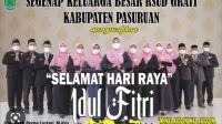 Segenap keluarga besar RSUD GRATI. Kabupaten Pasuruan Mengucapkan selamat HARI RAYA IDUL FITRI 1444 H. Mohon Maaf Lahir Bathin