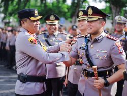 Pisah sambut beberapa Perwira Anggota Polrestabes Surabaya