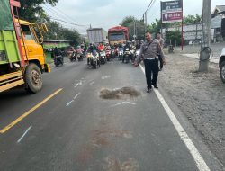 Tiga Motor Terjadi Kecelakaan di Cerme Gresik, Seorang Pelajar Meninggal Dunia