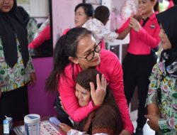 Momen Hangat Istri Kapolri Kunjungi SLB Kemala Bhayangkari 2 Gresik, Komitmen Dukung Pendidikan Inklusif