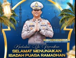 Moment Sambut bulan Suci Ramadhan, AKBP. Herdiawan Arifianto, S.H, S.I.K, M.H. Mengucapkan Selamat Menunaikan Ibadah Puasa 1446 H