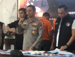 Polres Mojokerto Kota Gelar perkara Tangkap 8 Pengedar Narkoba, Sita 217 Gram Sabu dan Ribuan Pil Haram