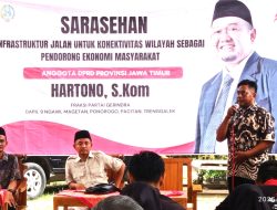 Jalin Komunikasi Anggota Komisi C DPRD Jawa Timur Partai Gerindra Hartono S.Kom Agendakan Sarasehan
