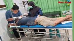 Pria Asal Cerme Di Hajar Massa Usai Kepergok Bobol Rumah di Sugio Lamongan