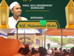 Pengajian Umum Haul Ahli Moqbaroh Somor Duko di Kecamatan Omben Dipadati Masyarakat untuk Mencari Berkah