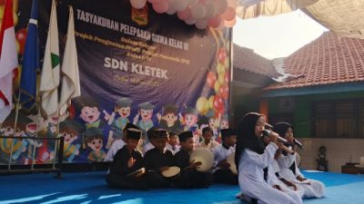 Semarak Kegiatan SDN Kletek Taman, Tasyakuran Kelas 6 dalam Gebyar P5 Menyatukan Jiwa, Raga, dan Komunitas
