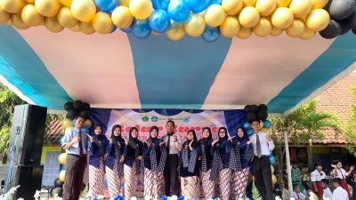 Puncak Kreativitas Siswa Berbalur Budaya Pada Gelar Karya P5 SDN Mindugading Tarik