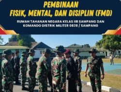 Kodim 0828 Sampang Siap Mendukung Kegiatan Pelatihan di Rutan Kelas IIB Kabupaten Sampang