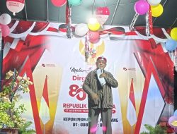 Malam Tirakatan Tujuh Belasan Warga Kepuh Permai RT 08 RW 09 Dalam Rangka Memperingati HUT RI ke-80 Tahun 2025