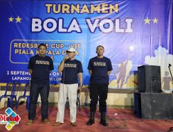 Forkopimcam Benjeng Hadiri Pembukaan Turnamen Bola Voli REDESBLUE CUP VII Piala Kepala Desa Bulurejo 2025