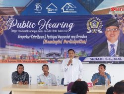 Sudadi Menggelar Public Hearing Perda Inisiatif DPRD Gresik 2025, Dorong Partisipasi Masyarakat yang Bermakna