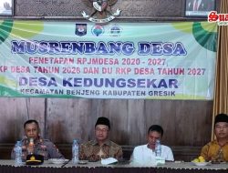Pemdes Kedungsekar Menyelenggarakan Musrenbangdes Penetapan RPJMDes 2020–2027, RKP Desa 2025 dan DU RKP Desa 2027