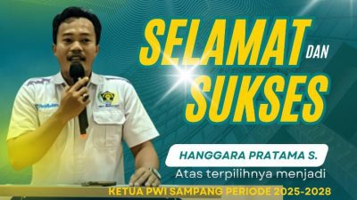 Hanggara Pratama Syahputra Terpilih Sebagai Ketua Persatuan Wartawan Indonesia untuk wilayah Kabupaten Sampang