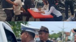 Polres Sampang Gencar Sosialisasikan Keselamatan Berlalu lintas Kepada Pengendara Bermotor untuk Selalu Disiplin dan Taat Peraturan di Jalan Raya