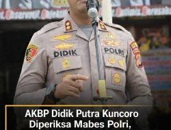 AKBP Didik Putra Kuncoro Diperiksa Mabes Polri, Diduga Terima Aliran Dana dari Bandar Narkoba