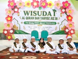 Wisuda Al-Qur’an dan Tahfidz Juz 30 Angkatan I TK Muslimat NU 37 Pepelegi Berlangsung Khidmat dan Penuh Haru