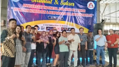 Selamat dan Sukses, Anniversary 1 Tahun Indonesia Jaya News Digelar di SWK Convention Hall Surabaya