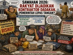 Warga Sawahan Disulap Jadi ‘Kontraktor Dadakan’ Proyek Rp13 Miliar, Risiko Hukum Mengintai