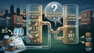 Misteri ‘Celah Anggaran’ Rp295 Juta: Menakar Transparansi Setoran Uang Sampah Warga di DLH Surabaya