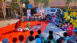 SDN Klantingsari 1 Wujudkan Sekolah Aman Melalui Program MPLS dengan Tema Ambulance Goes to School Bersama LAZISMU