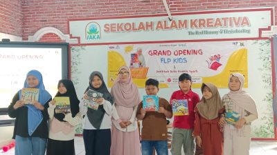 Grand Opening FLP Kids dengan Tema “Menumbuhkan Minat Baca Pada Anak Usia Dini”