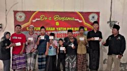 Padatnya Acara Kegiatan Tidak Menurunkan Semangat Menebar Kebaikan dengan Santunan Anak Yatim Piatu