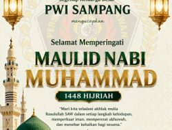 Ucapan Selamat Hari Maulid Nabi dari Ketua PWI Kabupaten Sampang